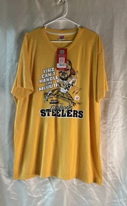 Pittsburgh Steelers Giant Eagle Exclusive Homage T Shirt Pat Friermuth XXL NWT - Picture 1 of 5