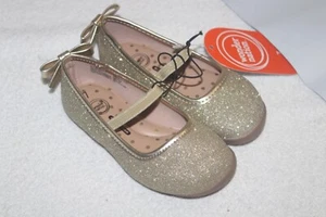 Bailarina dorada brillante estilo Wonder Nation para niñas pequeñas nuevas con etiquetas - Imagen 1 de 7