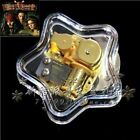 Clear Star Wind Up Music Box : Pirates of the Caribbean Davy Jones Theme