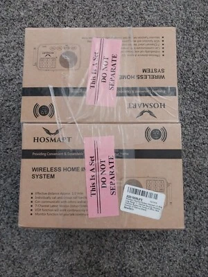 Wireless Intercom System Hosmart 1/2 Mile Long Range 7-Channel Intercom New - Image 1 of 4