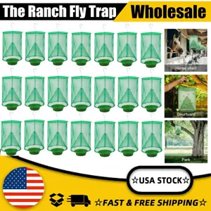 Wholesale The Ranch Fly Trap Fly Catcher Killer Cage Net Trap Pest Bug Catch - Picture 1 of 12