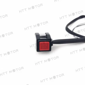 HTTMT ENGINE STOP 7/8" Switch Push Button For ATVs Scooter Snowmobile Universal - Picture 1 of 5