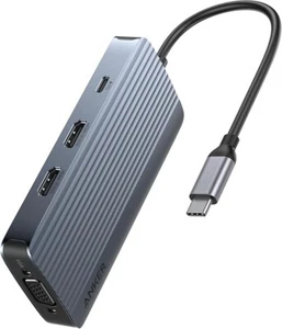 Anker 8-in-1 USB-C Hub, USB C Docking Station Triple Display Multiport Dongle wi - Picture 1 of 7