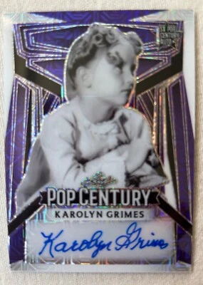 Karolyn Grimes  Leaf Pop Century 6/7 BA-KG 1t's A Wonderful Life - Image 1 of 2