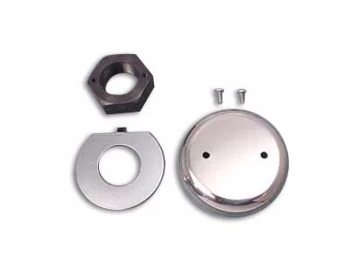 Fork Stem Nut with Stainless Steel Cover for Harley Panhead FL Models 1959-1960  - Image 1 of 1