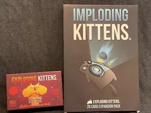 Exploding Kittens Party Pack + Imploding Kittens Expansion - Picture 1 of 2