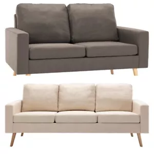 Sofagarnitur Stoff Sofa Couch Garnitur Schlaffunktion Wohnlandschaft NEU - Bild 1 von 78