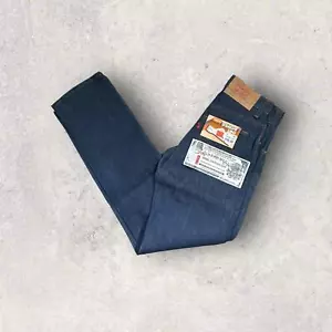Vintage 1981 Levis Student Fit Jeans Denim 25x30 720-0217 Straight Dark NWT NOS - Picture 1 of 8