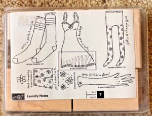 Stampin' Up Band Laundry Notes Set with Detailed Bands Dies - Picture 1 of 1