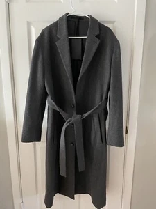 Topman Gray Women's Wool Blend Overcoat - Size S. $280 - Picture 1 of 14