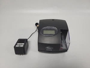 Lathem 1000E Zeit & Datum Stempel Uhr mit Adapterteilen (Autostempel funktioniert nicht) - Bild 1 von 18