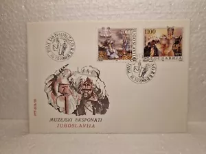 FDC YUGOSLAVIA 18. 10. Exposiciones de museo 1988 - Imagen 1 de 2