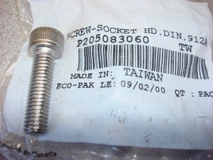 BOMBARDIER NOS OEM ALLEN TORNILLO M8 X 30 RENEGADE 2008-2018 1000 800 # 205083060 - Imagen 1 de 1