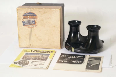 F97633~ View-Master Model B Viewer & Box & Catalog & Instructions – Super Clean - Image 1 of 4