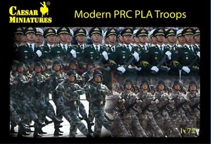 CAESAR MINIATURES 1/72 - Modern Wars H105 Modern PRC PLA Troops - limited box - Picture 1 of 1