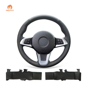MEWANT DIY Artificial Leather Car Steering Wheel Cover for BMW Z4 E89 2009-2016 - Picture 1 of 8