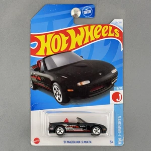 Hot Wheels '91 Mazda MX-5 Miata Black HW J-Imports 6/10 120/250 - Bild 1 von 10