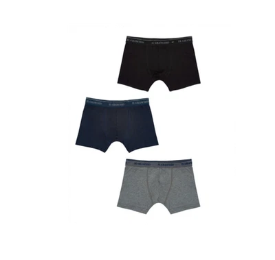 Tris boxer da uomo in cotone elasticizzato Il Granchio - Immagine 1 di 2