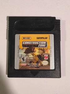 Caterpillar Construction Zone (Nintendo Game Boy Color, 1999) ☆ Authentic ☆ - Picture 1 of 2