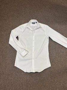 [14,5] Tommy Hilfiger Herren Th Flex Kragen sportliche Passform Stretch weiß Anzughemd - Bild 1 von 12