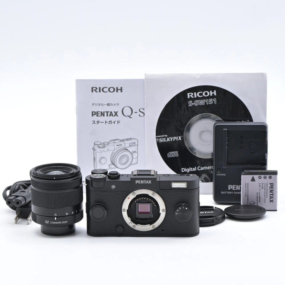 Cámara digital Pentax Q-S1 con lente 02 negra [excelente como nueva] #11157 Foto 1 de 4