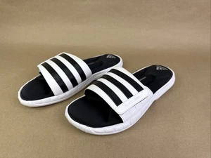 Rare Vintage Adidas SUPERSTAR 3G Slides Fitfoam Comfort White/Black Size:10 - Bild 1 von 18