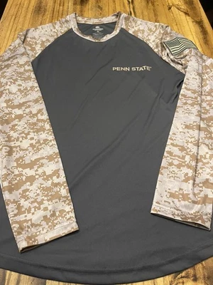 Colosseum Penn State Nittany Lions Men’s Size Medium Salute To Service Shirt L/S - Image 1 of 4