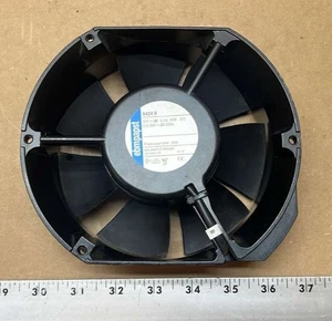 EBM-PAPST Axial Cooling Fan 24VDC, 1,1A, 26W, ST2, 7 Blades, P/N 6424H - Picture 1 of 5