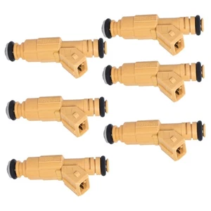 For Jeep Grand Cherokee 1993-1995 1996-1998 FJ583 Set of 6 Gasoline Injectors - Picture 1 of 7