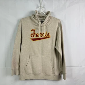 Homefield Apparel Ferris State Script Spellout hellbraun Hoodie Sweatshirt Herren 2XL - Bild 1 von 6