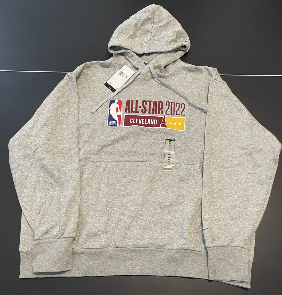 XXL Nike NBA 2022 Cleveland All Star Game Pullover Hoodie DH9528-063 Men