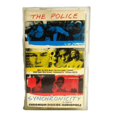THE POLICE Synchronicity 1983 Studio Album Rock Music Audio Cassette Grammy Win - Image 1 of 4
