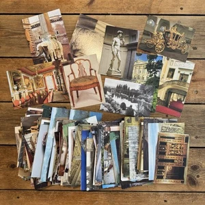 Postales antiguas arquitectura e interiores museos National Trust 250 un. - Imagen 1 de 10