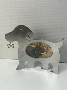 🐶SÜSSER HUND METALL FOTORAHMEN INSPIRATIONEN VON ERBSTÜCK SCHÖN! 1 TAGES VERSAND!👍 - Bild 1 von 5