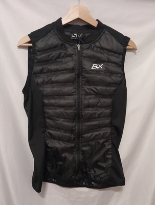 B Vertigo BVX Maxina Bodywarmer Vest Women Sz 6 Black Full Zip Breathable - Image 1 of 4