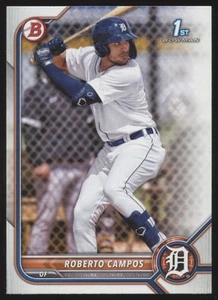 Bowman #BP-14 2022 Roberto Campos Detroit Tigers - Imagen 1 de 2