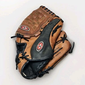 EASTON Baseball Mitt Glove DT-125 RHT Brown Leather Lightly Used Good Condition - Picture 1 of 5