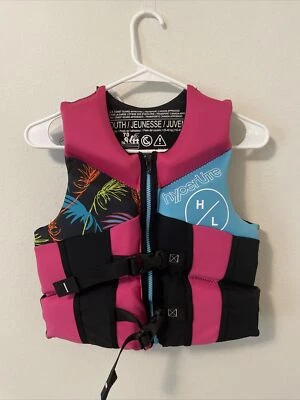 Hyperlite NWT Youth Girls USCG Approved Life Vest Jacket (55-88) Lbs - Image 1 of 4