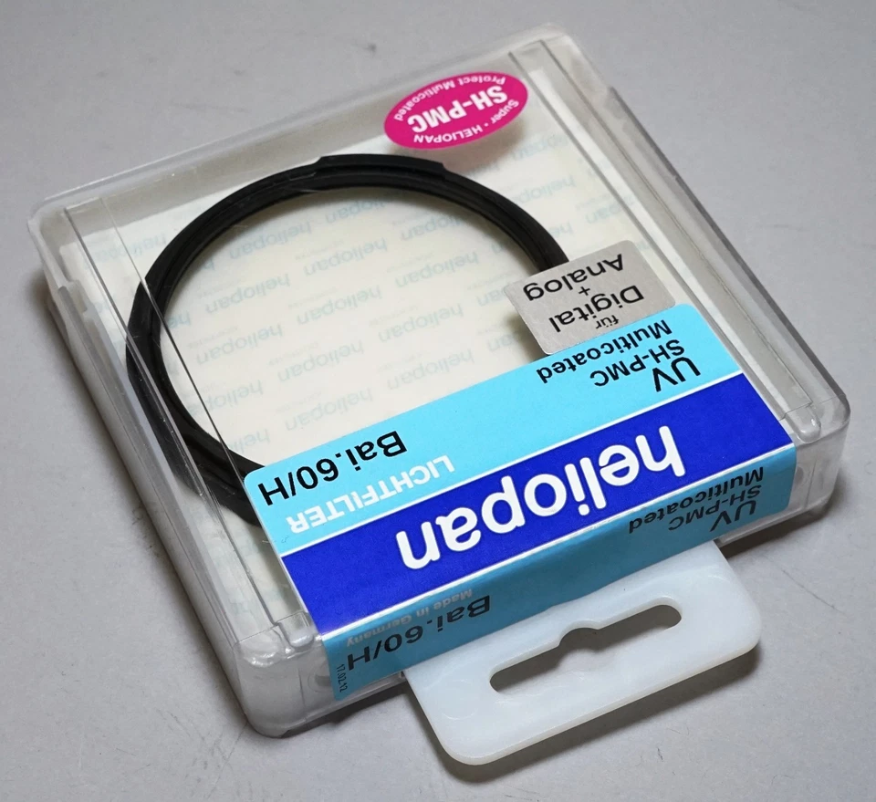 Heliopan Bay 60 UV Haze SH-PMC Slim Filter Hasselblad Camera CF CFi CFE FE Lens  - Image 1 of 1
