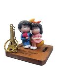 Cute Couple Tiny Model Decorative Showpiece Gifts for Valentines Day 10 Cm