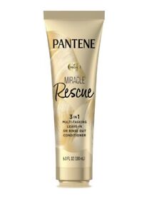 Pantene Miracle Rescue 3 in 1 Leave In Conditioner Rinse off Conditioner Heat...