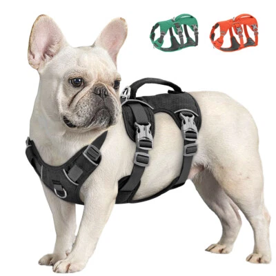Dog Harness Padded Safety Harness Vest with Handle Reflective S-L - Image 1 of 4