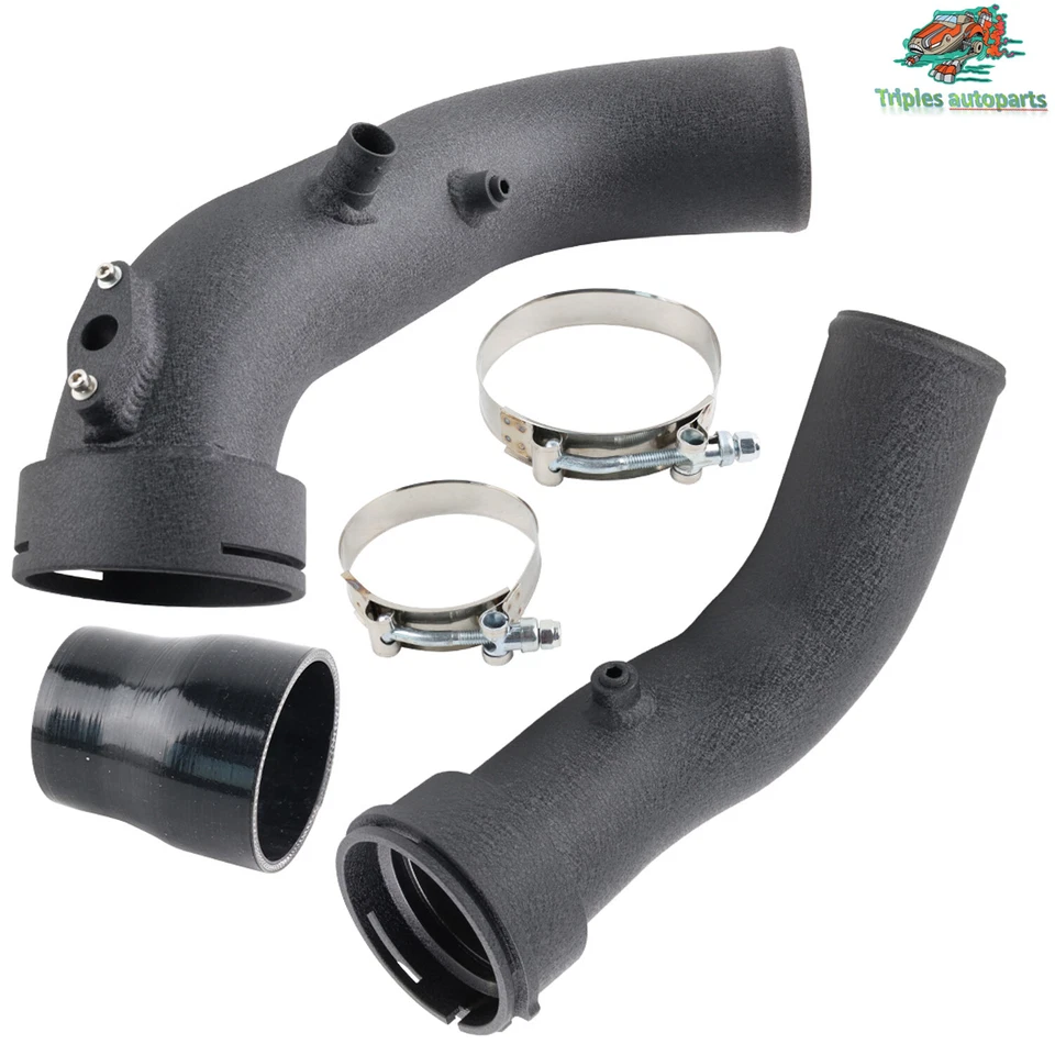 Tubo de carga turbo de admissão alumínio para 2012-2016 BMW N55 N55 M235i M135i preto - Imagem 1 de 4