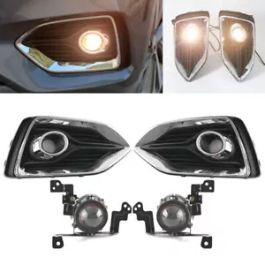 Pair For Hyundai Accent 2018-2022 LED DRL Daytime Running Light Bumper Fog Lamp - Bild 1 von 12