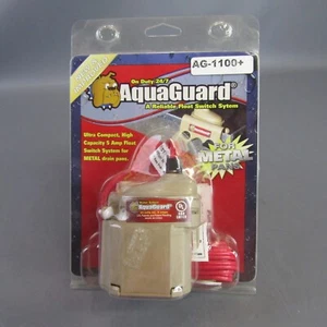 AquaGuard AG-1100 Sistema di Interruttore a Galleggiante per Pentole di Scarico in Metallo 5 Amp Alta Capacità - Foto 1 di 4