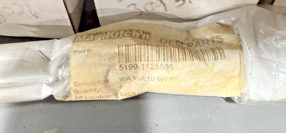 GENUINE OEM MAGIKITCH'N RUNNER TUBE RMB-660 RIGHT HAND 5199-1125508, 2V-1125508 - Image 1 of 1