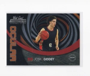 JOSH GIDDY '22 WILDCARD ALUMINATION OCULAR PARALLEL ROOKIE-SHIPS FREE TO US - Picture 1 of 24