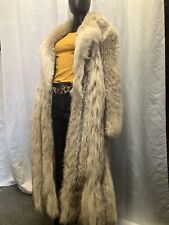 Manteau en fourrure lynx vintage Alixandre taille moyenne sans fermoirs