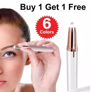 Facial Hair Remover Eyebrow Hair Trimmer Epilator Razors Clippers &Trimmers - Foto 1 di 19