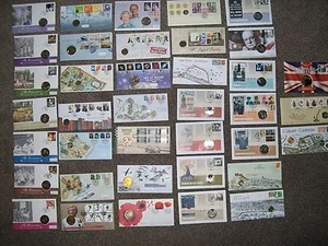 COIN COVERS 1996 - 2012 20P 50p £1 £2 £5 Medal Crown - TAKE YOUR PICK - Picture 1 of 60